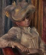 Pierre Auguste Renoir Woman with a Hat Spain oil painting artist